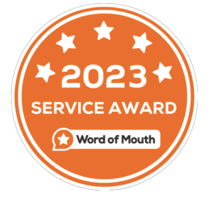 2023-Service-Award-Word-Of-Mouth-Sydney-Australia – Professional Photographer Sydney 2023 Service Award Word Of Mouth awarded to Georgie Greene Photography